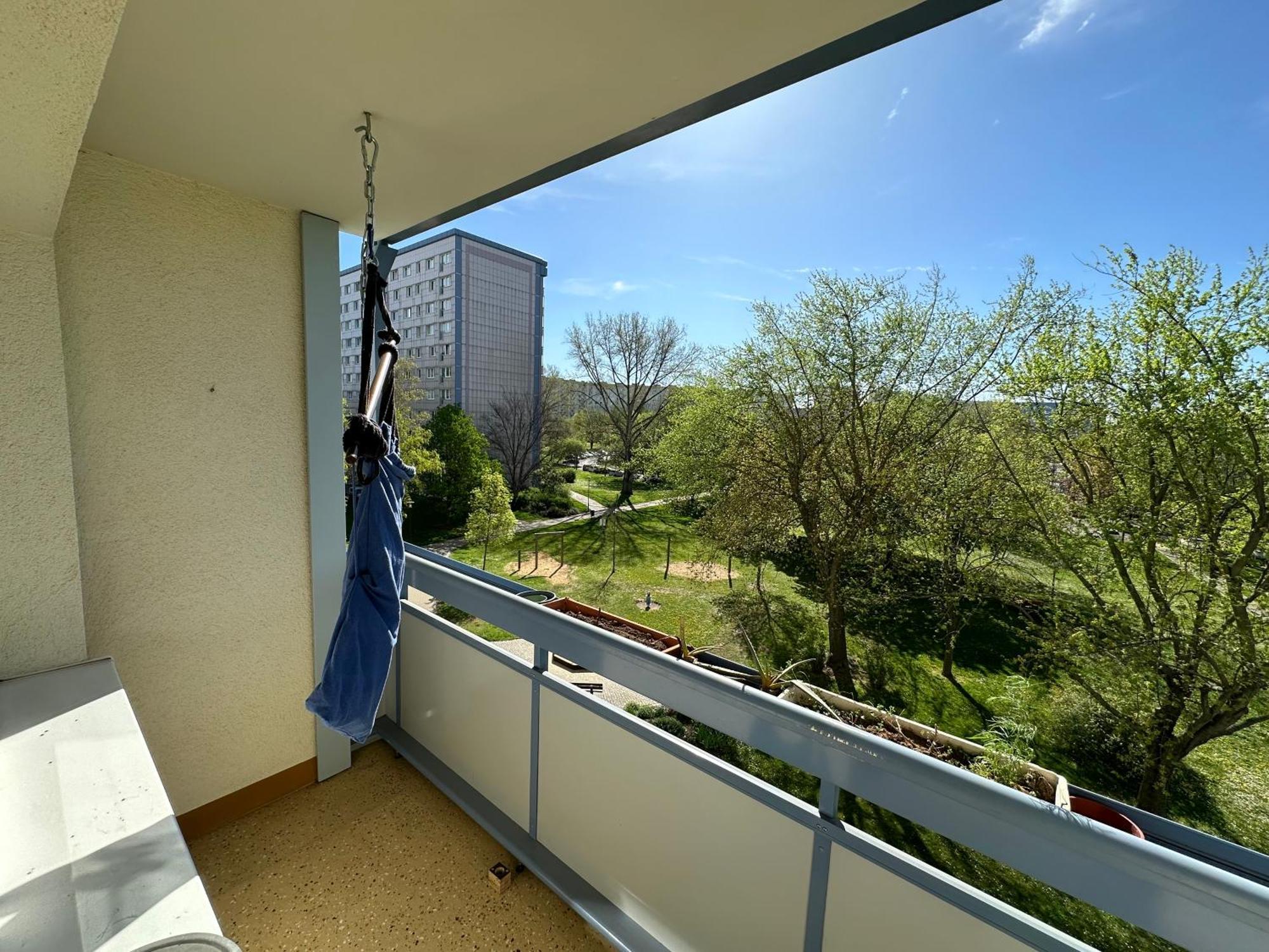 Ruhige Sonnige 1,5 Zimmer Wohnung Erfurt Luaran gambar